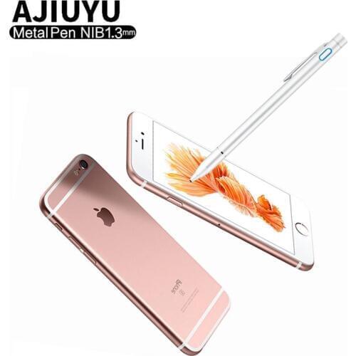 High precision Active Pen Stylus Capacitive Touch Screen For Apple iPhone X XS Max 8 Plus 7 6 6s 6Plus 7plus 5 Mobile phone Case