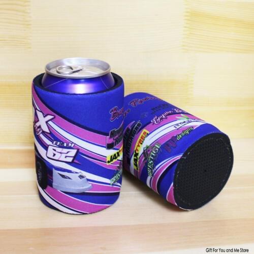 150pcs/lot Custom Beer Holders Print Your Design Stubby Holders Australia Thermos Insulated Bag Neoprene Can Coolers Ice Packs