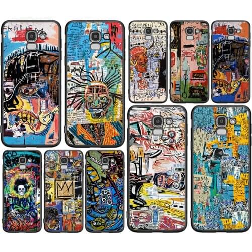 Jean Michel Basquiat Art Graffiti For Samsung J8 J7 Duo J730 J6 J5 J530 J4 J3 J330 J2 Core Star Prime 2018 EU Plus Phone Case
