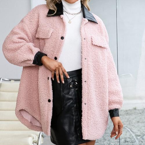 Ehuanhood Women's Jackets With Fur