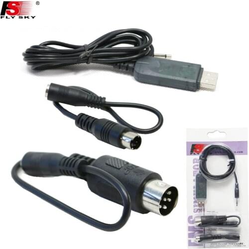 Flysky FS-SM100 RC USB Flight Simulator With FMS Cable for FLYSKY FS-i6 i10 i6X FS-T6 FS-CT6B TH9X FPV RC Radio Transmitter