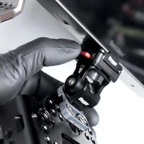 M3 Wrench Adjustable DSLR SLR Camera Monitor Ballhead Cable Clip Rhinoceros Adjustable Damping Head PTZ For Sony Canon Nikon