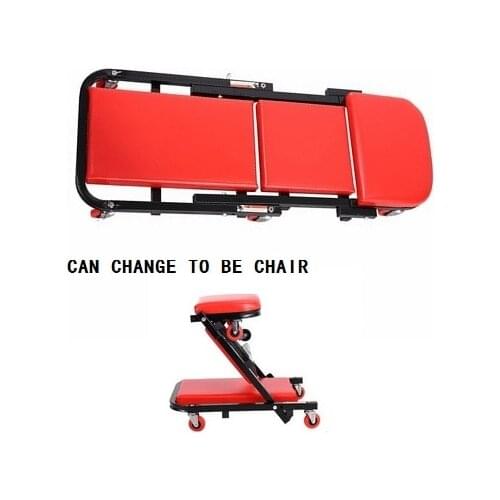 40inch car repair maintenance tools car chassis repair Foldable lying plate skateboard board Sliding bed Can Be chair