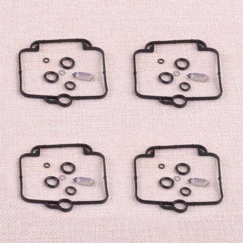 4Sets Carburetor Repair Kit Float Needle Gasket fit for SUZUKI GSX600F GSX600FU GSX600FU2 GSX750F Katana 1990-1995 1996 1997