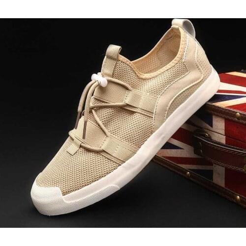 Maggies Walker New Arrival Men Canvas Casual Shoes Youth Fashion Slip-on Platform Low-top Canvas Walking Shoes Size 39~44
