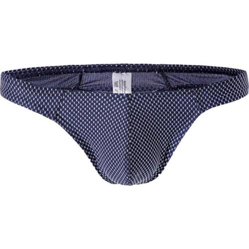 Men Underwear Sexy Men Briefs Thong Breathable Male Panties Underpants Briefs Mens Slip Cueca Tanga Mens Briefs Thongs
