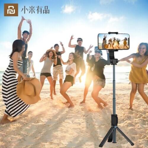 Yuemi One-Axis Gimbal Stabilizer Bluetooth Remote Control Selfie Stick Extendable Tripod Monopod From Xiaomi Youpin