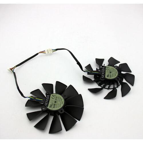 New 95MM Original T129215SU DC 12V 0.5A For GTX760 780 780TI R9 280 290 R9 280X 290X R9 390 390X GTX970 VGA Card Cooling Fan