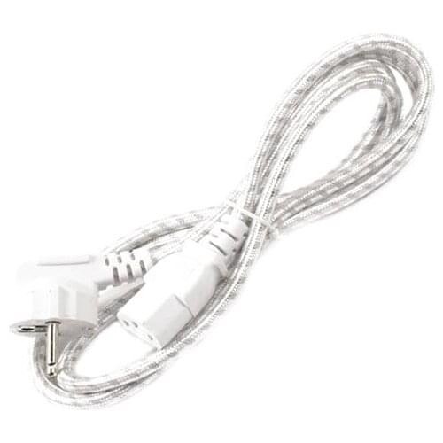 POWERMASTER C7 POWER CABLE BRAIDED WHITE 1.5MT 1. QUALITY