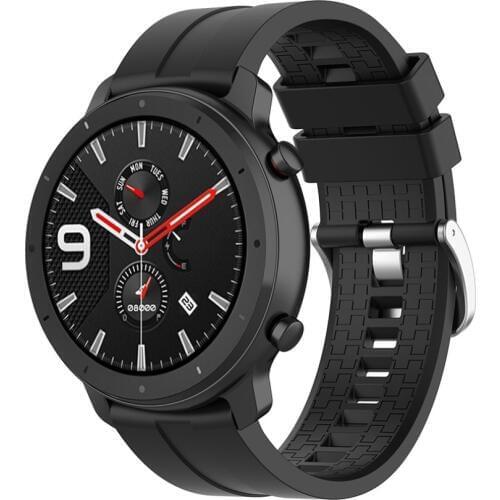 Sports Silicone Wrist Strap for Xiaomi Huami Amazfit GTR 47mm Band for Huami Amazfit Bip lite Watch Bracelet watchband