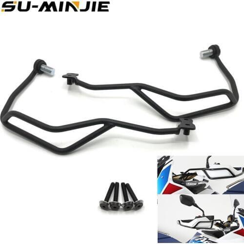 SUMINJIE Steel Left Right Motorcycle Font Handle Bar Hand Guard Bumper Frame Protector for Honda CRF1000L Africa Twin 2018
