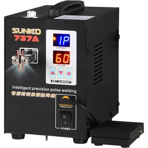 Battery Spot Welder Precision Pulse Mini Butt Handheld Welding Machine Small DIY Lithium Battery Welding Equipment Charging Mode