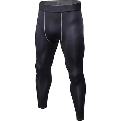 High Quality Men Compression Pants Workout Warm Dry Cool Sports Leggings Men Tight-fitting Running Trousers