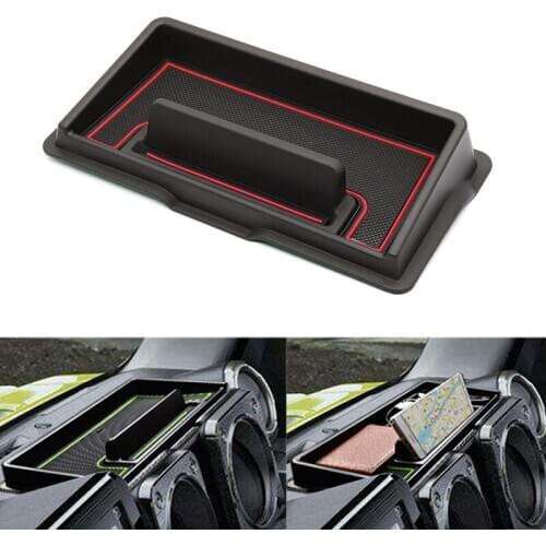 For Suzuki Jimny 2019 2020 Car Dashboard storage box Multifunctional Non-slip Phone Storage Box Car Interior Accessories