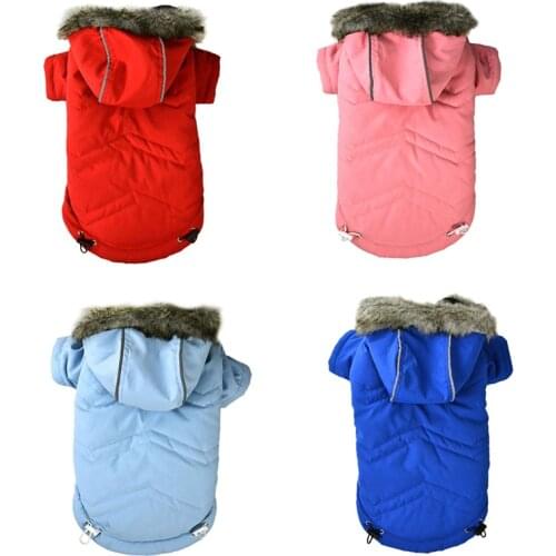 Dog Vest Clothes Puppy Clothing Waterproof Dog Coat Jacket Winter Warm Pet Clothes For Small Dogs Shih Tzu Chihuahua Pug Coat