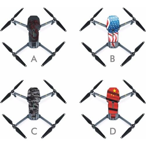 2016NEW MAVIC Personalized Mavic Pro PVC stickers Skin for Mavic Pro Combo Folding FPV Drone With 4K HD Camera RC Quadcopter