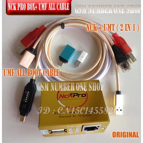 2020 Newest Original NCK Pro box NCK Pro2 box + umf ALL BOOT CABLE ( NCK+UMT 2 in1 )