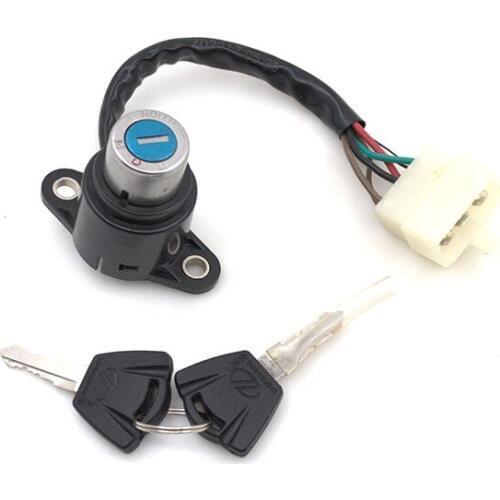 2088 Motorcycle 6 Wire Ignition Switch Lock Set For Honda CBT125 CBT 125 Spare Parts