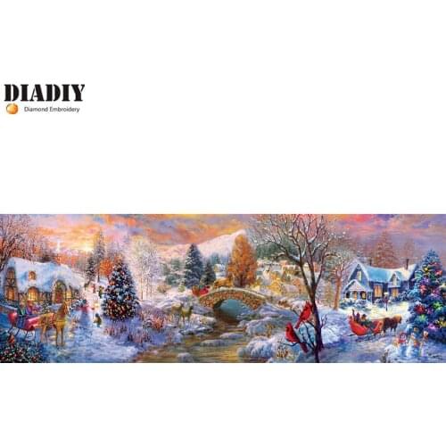 Full round drill 5D DIY Diamond embroidery Grandmas House Diamond Painting Cross Stitch Rhinestone Mosaic decoration