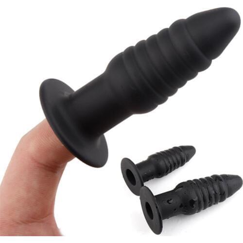 Mini Finger Anal Plug Small Large Butt Plug Vagina Anal Stimulator Thread Anal Dilator Pull Beads Anal Sex Toys for Woman Men