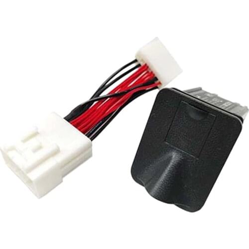 Car Rear Seats USB Adapter Charger QC 3.0 Fast Charging Socket for Toyota Alphard Vellfire 30 Series 2015-2020