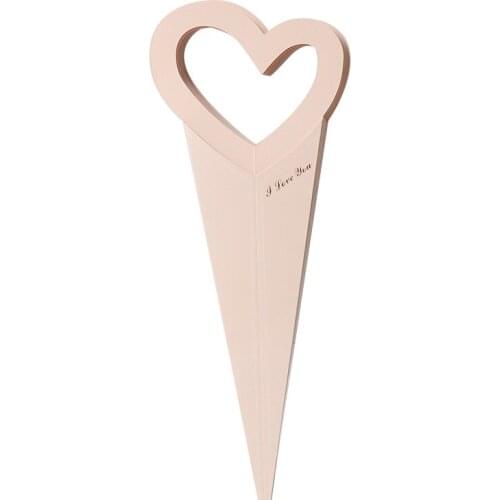 Paper Flower Bags Rose Florist Wrapping Gift Box Flower Packaging Creative Handle Box Home Decoration