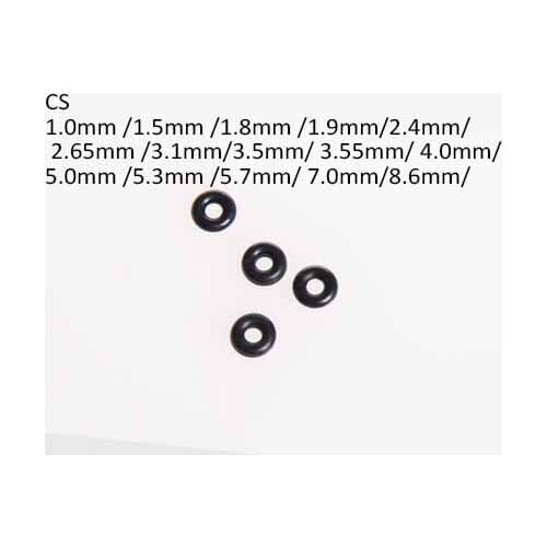 CS 1.0mm line dia NBR Oring OD 3.2/3.5/3.8/4/4.2/4.6/5/6/7/8/9 mm rubber seal o-ring liquid washer oil gasket water proof