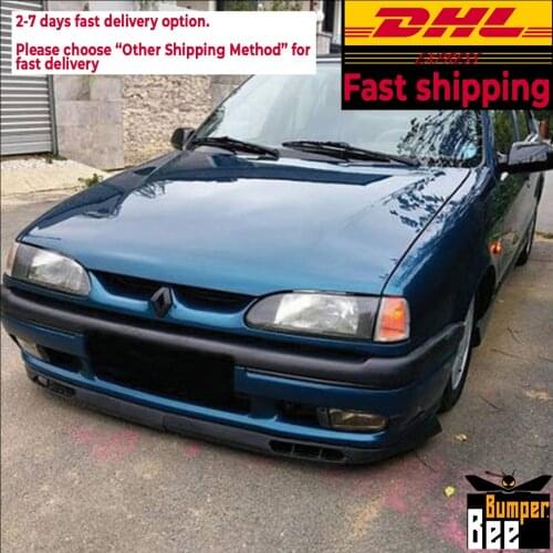 For Renault Europa laguna model FRONT SPOILER BUMPER LIP Euro Spoiler Lip Universal 2 pcs Body Kit