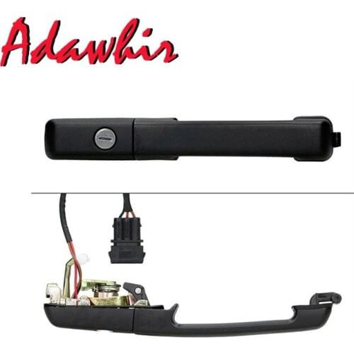 FOR VW PASSAT B3 88-93 OUTER LEFT FRONT DOOR HANDLE CENTRAL LOCK W/ KEYS 357837205A 357837207A 357837205AS