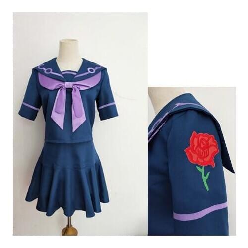JoJos Bizarre Adventure Yamagishi Yukako Halloween cosplay costume top+skirt custom any size