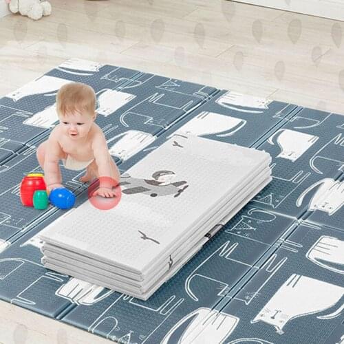 Carpet For Baby Foldable Play Mat XPE Foam Pad Children Room Decor Rug Educational Toys Soft Activity Game Floor Blanket
