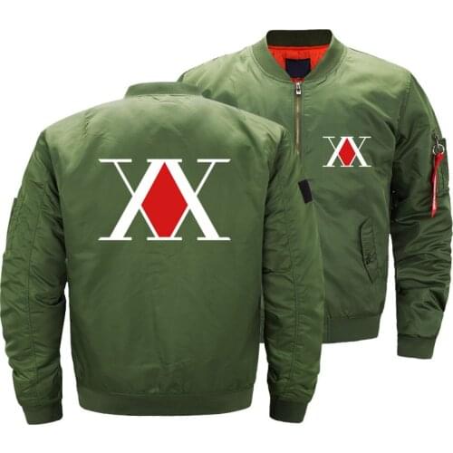 Jacket Men Fashion Harajuku Hip Hop Air Pilot Jackets Casual Spring Autumn Winter Jacket Clothes