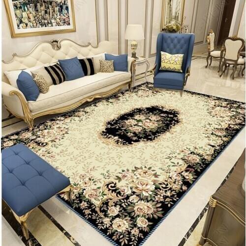 Hot Sales Nordic Style Large Carpet 200Cm * 230Cm/soft Polyester Delicate Carpets For Living Room Bedroom Carpet Home Rugs
