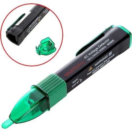 MASTECH MS8900 Non-Contact 100-240V AC Voltage Detector Tester Sensor Pen Sound and Light Alarm