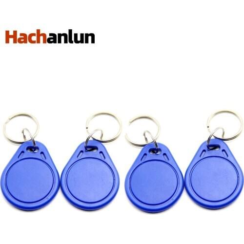 100pcs Multicolor Ic-uid Tag Repeated Erase Keychain Safety Protection Access Control Tool Changeable 13.56mhz Ic Tag Keyfob