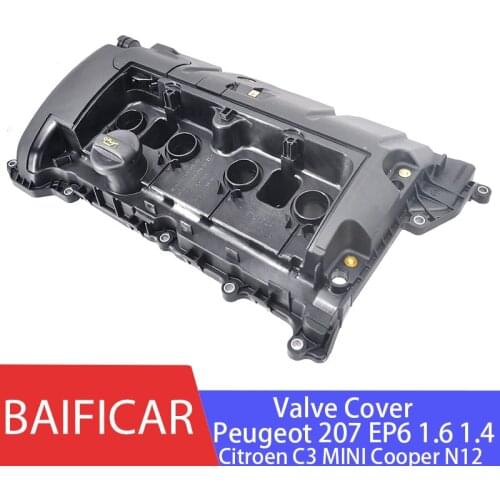 Baificar New Genuine Cylinder Valve Cover Gasket Rocker Cover 0248Q5 For Peugeot 207 EP6 1.6 1.4 VTI Citroen C3 MINI Cooper N12