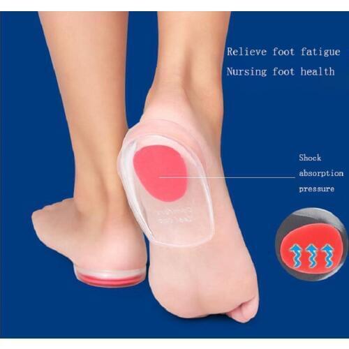 New shock absorption pressure relief insoles to ease foot fatigue High elasticity nursing foot plantar fasciitis insoles
