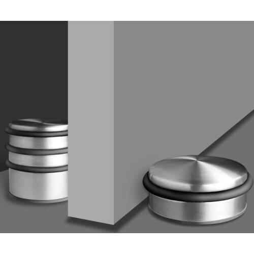 Solid Heavy-Duty Door Stopper Punch-Free Anti-Collision Rubber Door Stop Installation-Free Windshield Plug Floor Knob Top Door