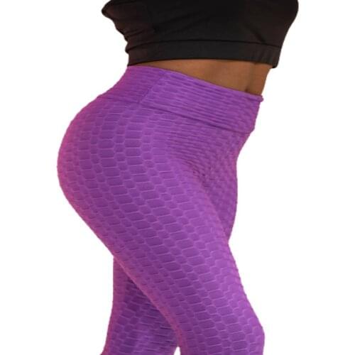Different Color High Waist Honeycomb Leggings Sport Women Summer Fashion 2021