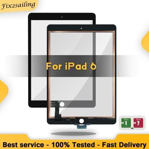 100% New Touch For iPad Air 2 iPad 6 Touch Screen Digitizer Outer Glass Touch Panel Replacement