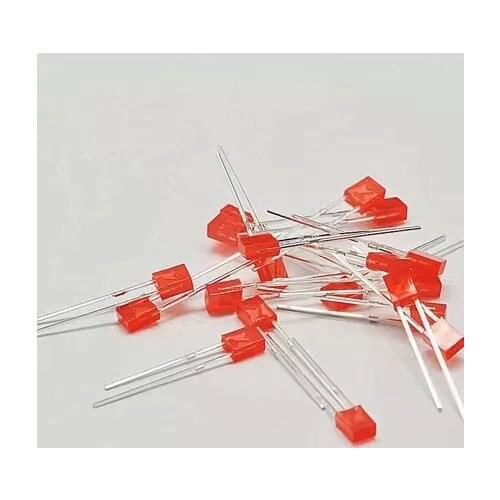1000PCS/LOT 2X3X4 Square LED Red light-emitting diode 2*3*4mm LED Diode