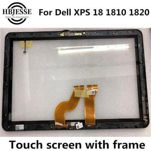 18.4 For Dell XPS 18 1820 1810 Touch Screen Glass Digitizer With Bezel