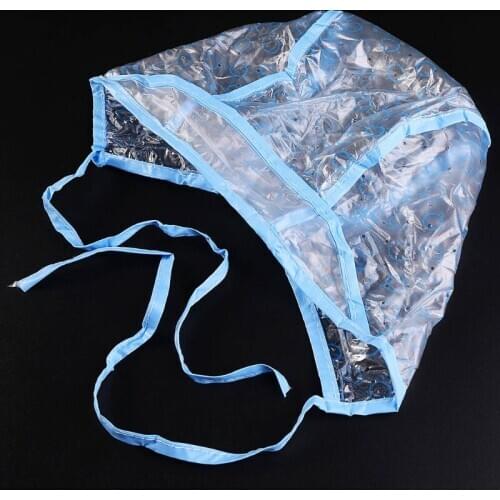 2pcs/set Hair Dyeing Cap + Hook Brush Coloring Highlighting Frosting Tipping Cover Protector Pro Hair Salon Care Styling Tools