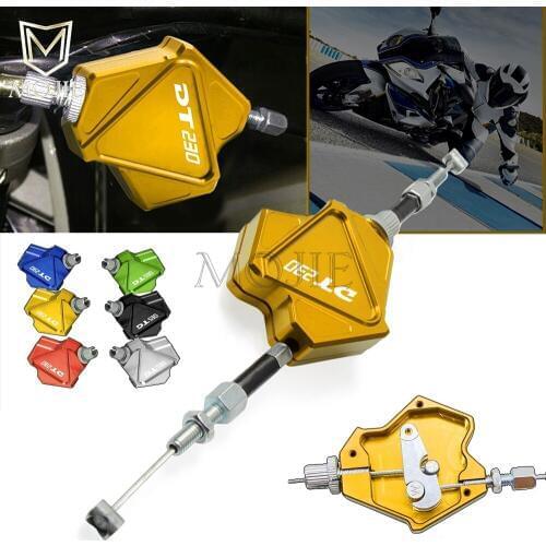 Motorcycle CNC Aluminum Stunt Clutch Lever Easy Pull Cable System For YAMAHA DT230 DT 230 LANZA 1997-2011 2010 2009 2008 2007