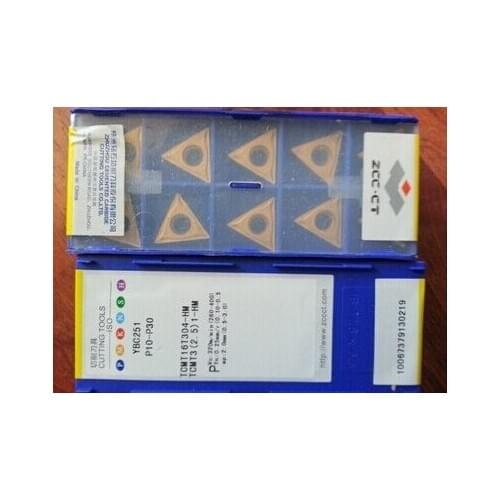 Free shipping 10pcs TCMT16T304 HM YBC251 Cutting insert tool for insertion into steel and stainless steel