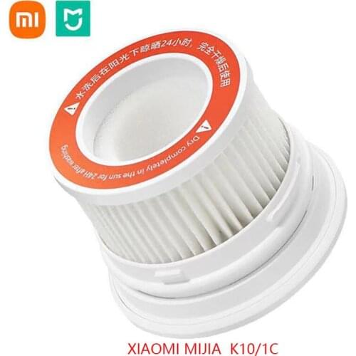 Original XIAOMI MIJIA 1C/K10 Handheld Vacuum Cleaner HEPA Filter Spare Parts Washable Filter