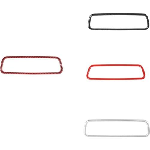 Car Interior Rearview Mirror Decoration Ring Frame Trim Stickers for Suzuki Jimny 2019 2020 Accessories