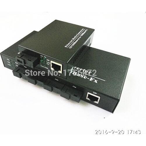 10/100Mbps Fiber Optic Media Converter 4 CH*SC 1 CH*RJ45 Netlink Converter 1 CH*SC 1 CH*RJ45 Fiber Optic Transceiver 1 Pair