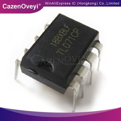 10pcs/lot TL071CP TL071CN TL071 DIP-8 amplifier IC In Stock