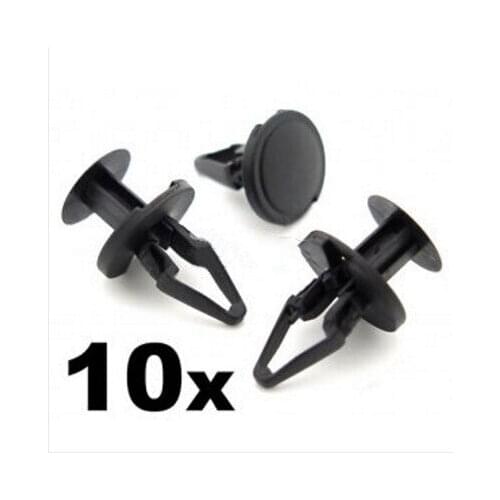 10x Plastic Trim Clips for some Vauxhall wheel arch linings, inner wing liner